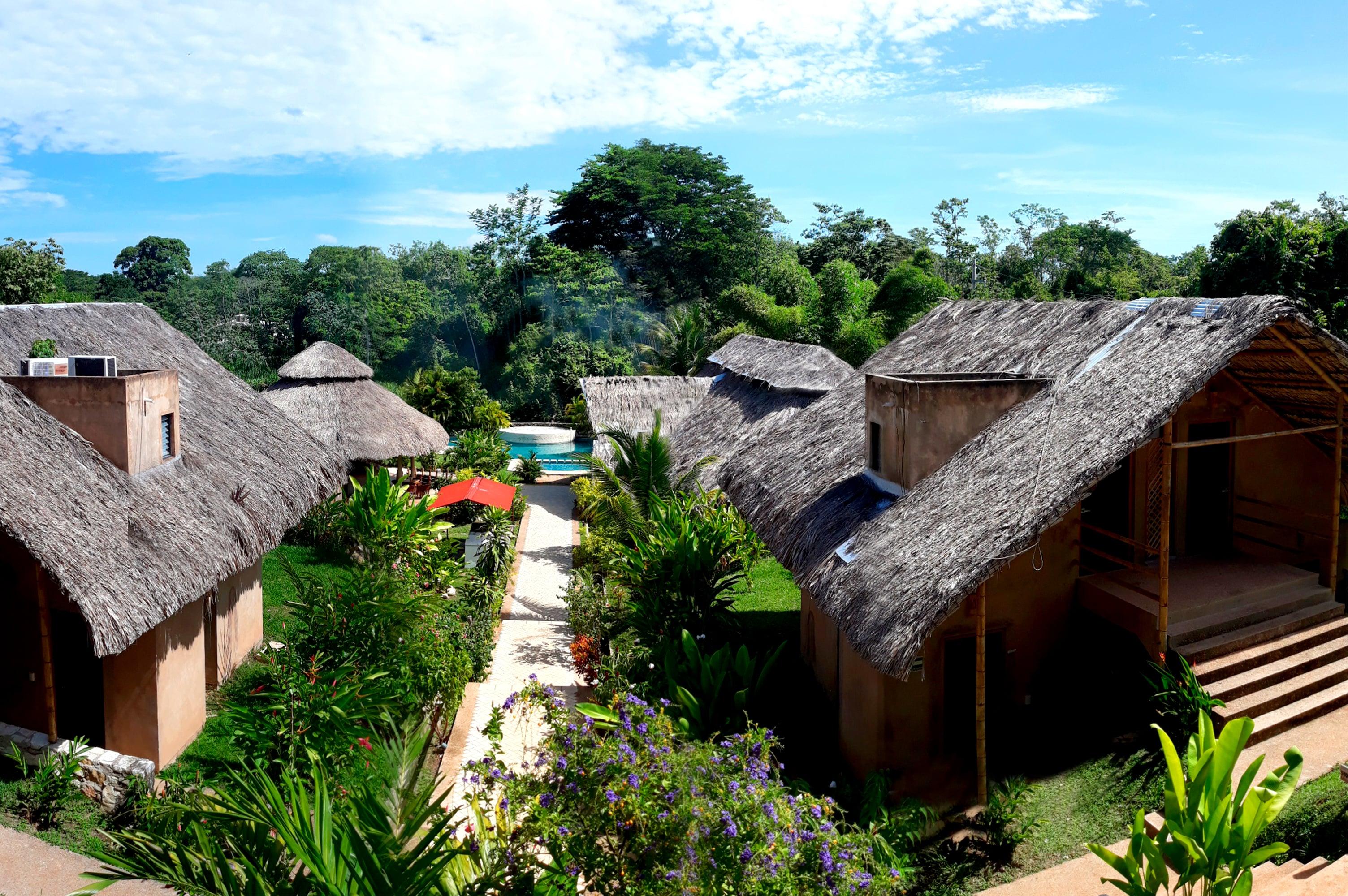 Axkan Palenque, Shows En Vivo & Gastronomia Mar Y Tierra & Travel Agency Kültér fotó